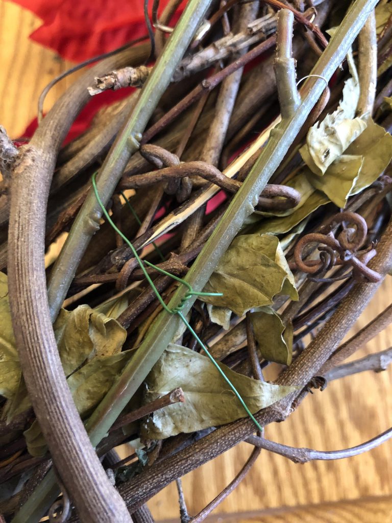 christmas wreath wire