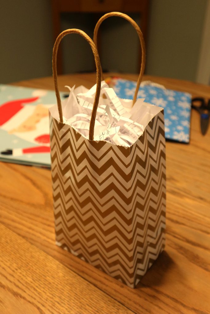 sustainable gift wrap