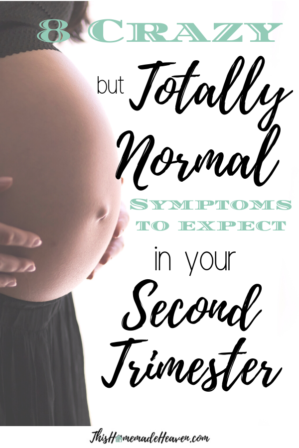 second trimester pregnancy symptoms