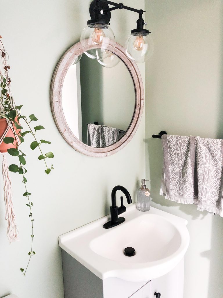 DIY Half-Bath Renovation Reveal